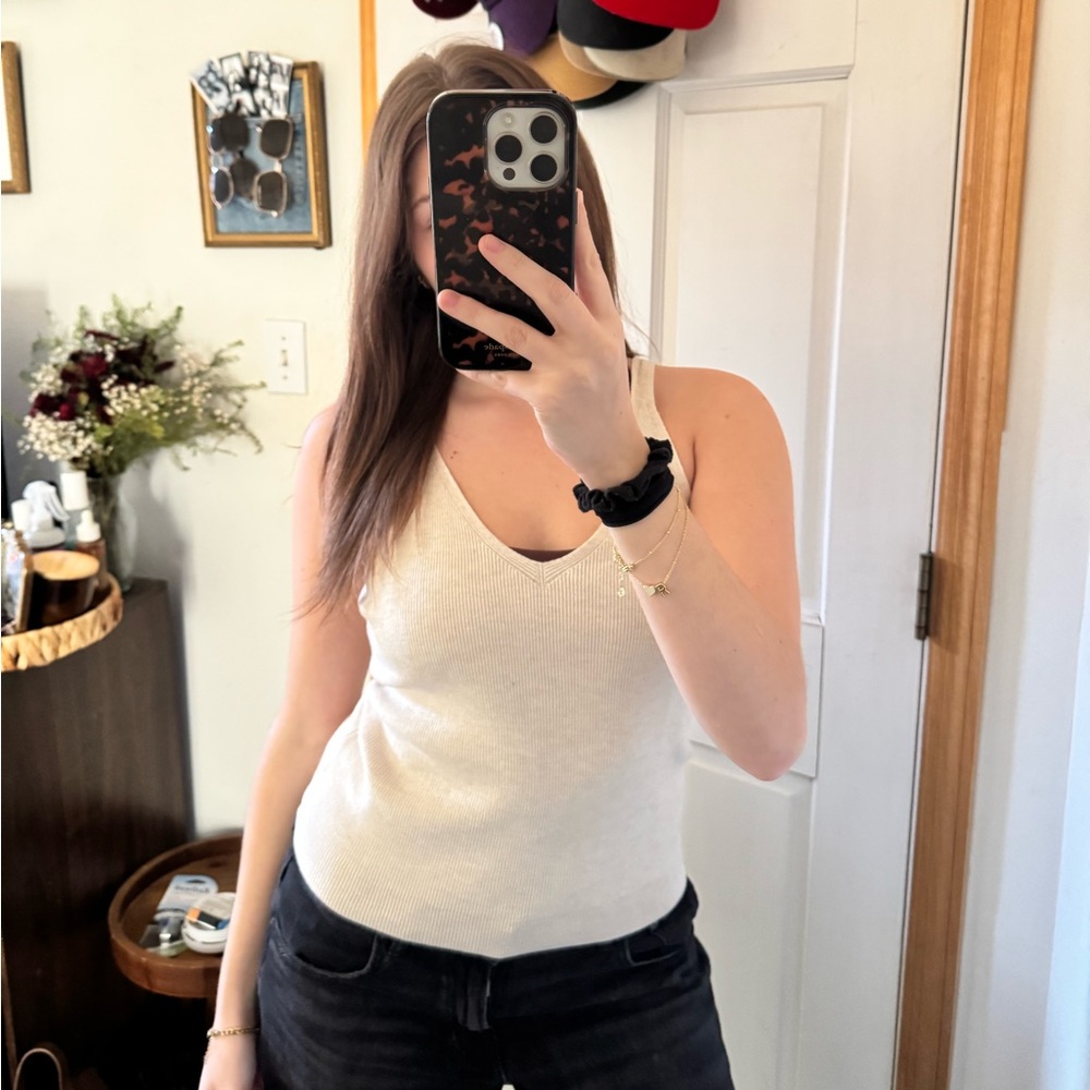 White Sweater Top